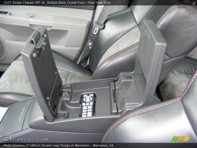 Brilliant Black Crystal Pearl / Dark Slate Gray 2007 Dodge Charger SRT-8