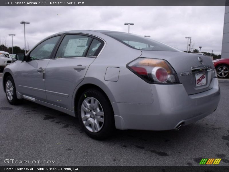 Radiant Silver / Frost 2010 Nissan Altima 2.5 S