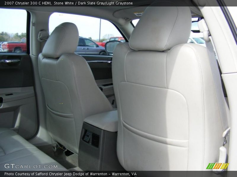 Stone White / Dark Slate Gray/Light Graystone 2007 Chrysler 300 C HEMI