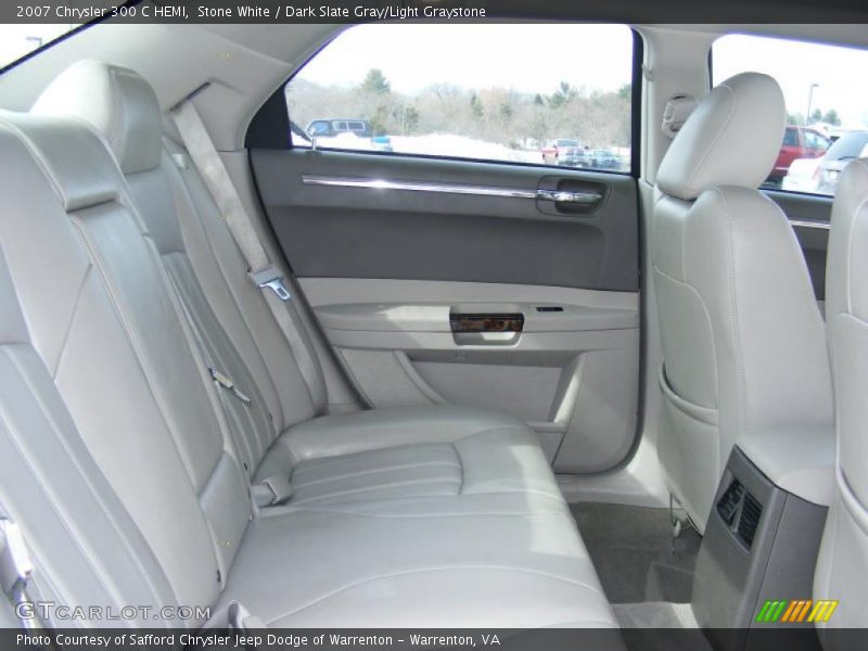 Stone White / Dark Slate Gray/Light Graystone 2007 Chrysler 300 C HEMI