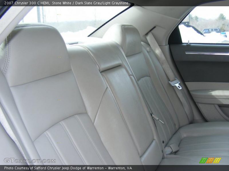 Stone White / Dark Slate Gray/Light Graystone 2007 Chrysler 300 C HEMI