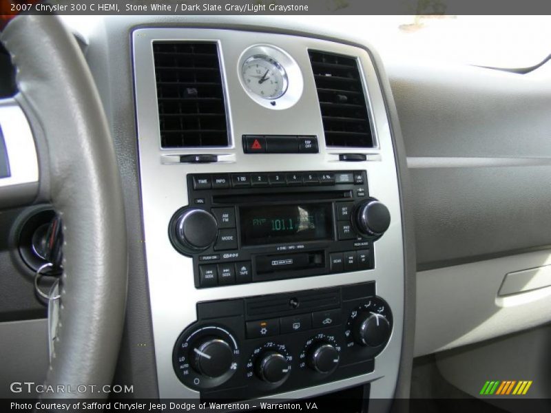 Stone White / Dark Slate Gray/Light Graystone 2007 Chrysler 300 C HEMI