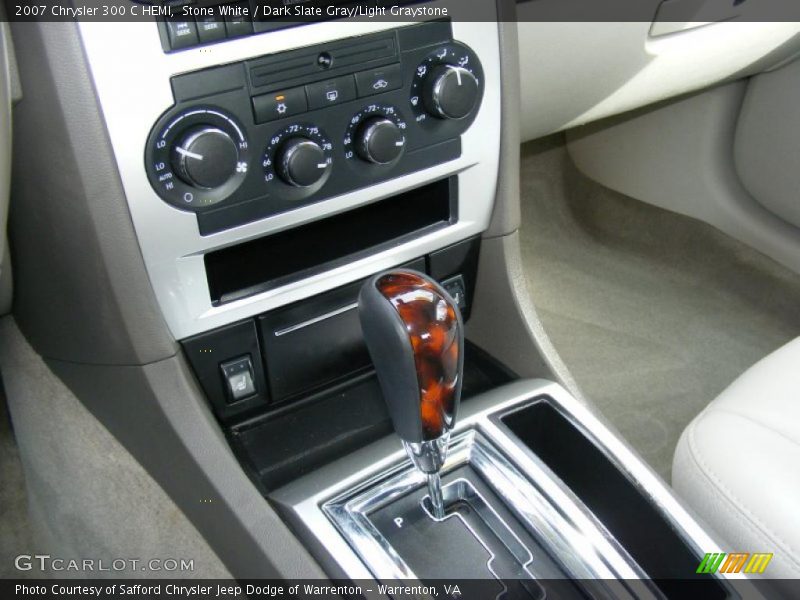 Stone White / Dark Slate Gray/Light Graystone 2007 Chrysler 300 C HEMI