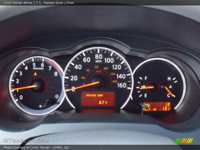 Radiant Silver / Frost 2010 Nissan Altima 2.5 S