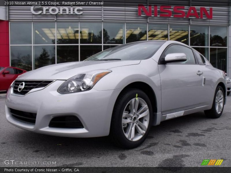 Radiant Silver / Charcoal 2010 Nissan Altima 2.5 S Coupe