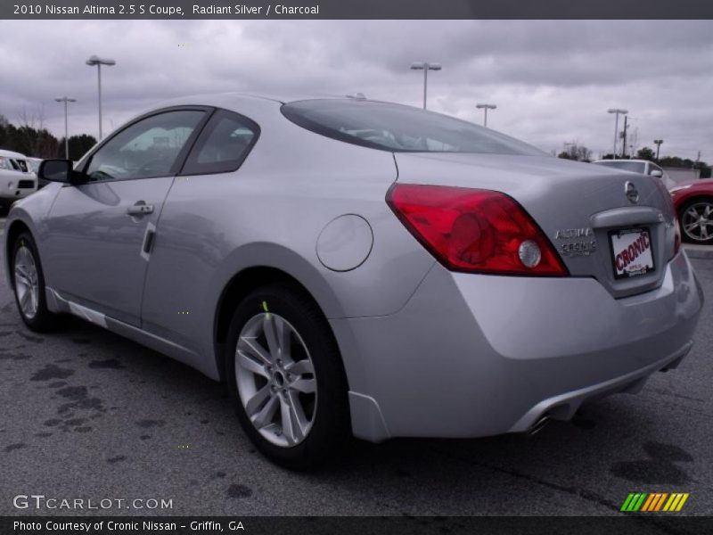 Radiant Silver / Charcoal 2010 Nissan Altima 2.5 S Coupe