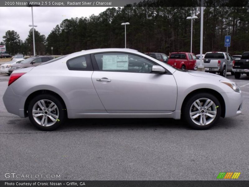 Radiant Silver / Charcoal 2010 Nissan Altima 2.5 S Coupe