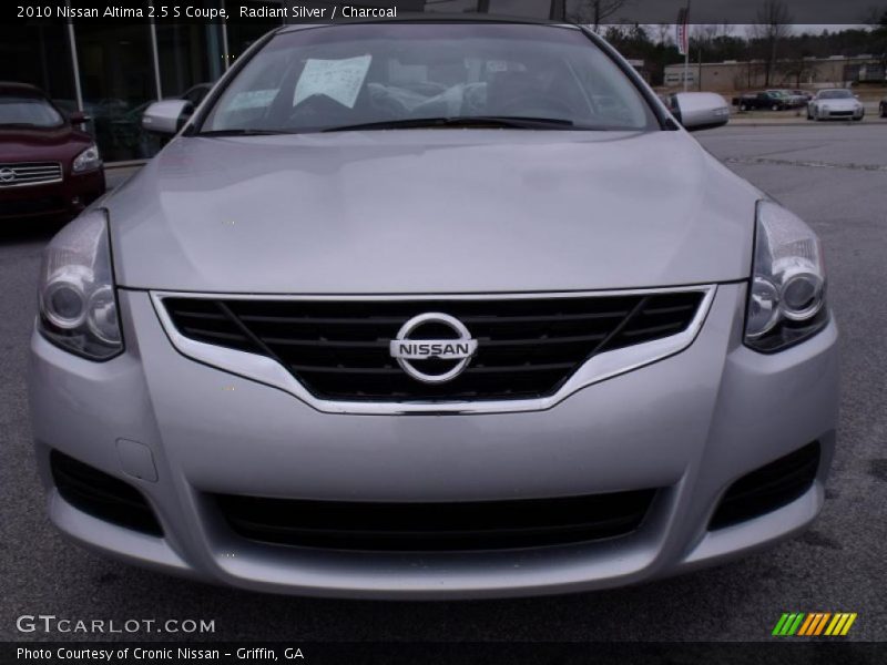 Radiant Silver / Charcoal 2010 Nissan Altima 2.5 S Coupe