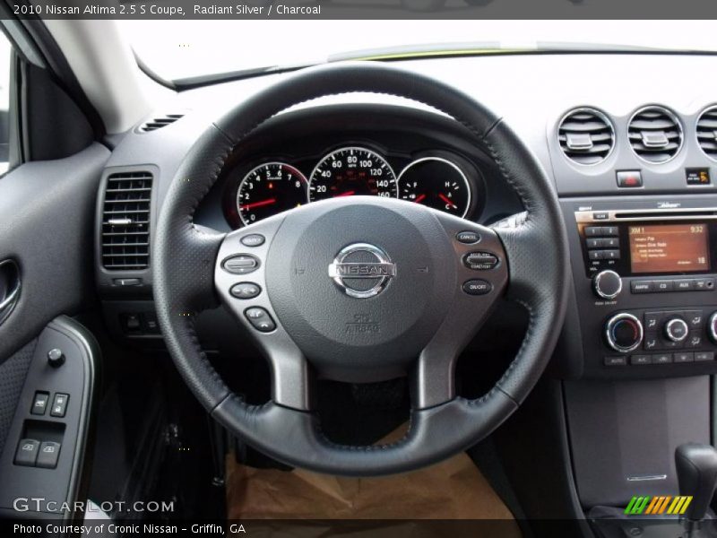 Radiant Silver / Charcoal 2010 Nissan Altima 2.5 S Coupe