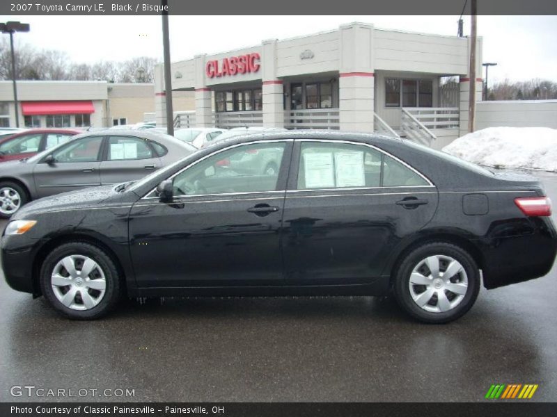 Black / Bisque 2007 Toyota Camry LE