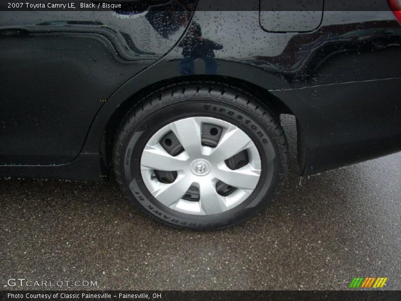 Black / Bisque 2007 Toyota Camry LE