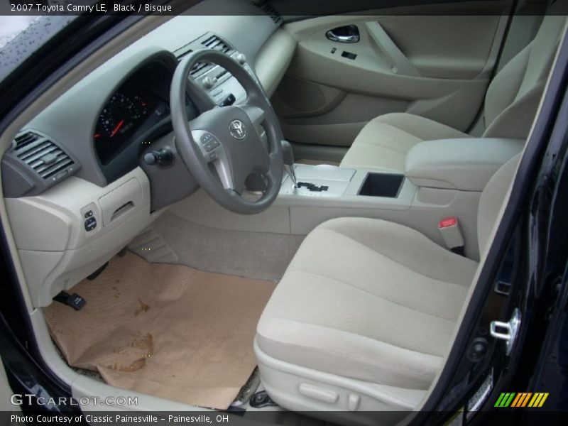 Black / Bisque 2007 Toyota Camry LE