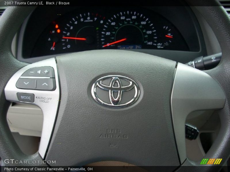 Black / Bisque 2007 Toyota Camry LE