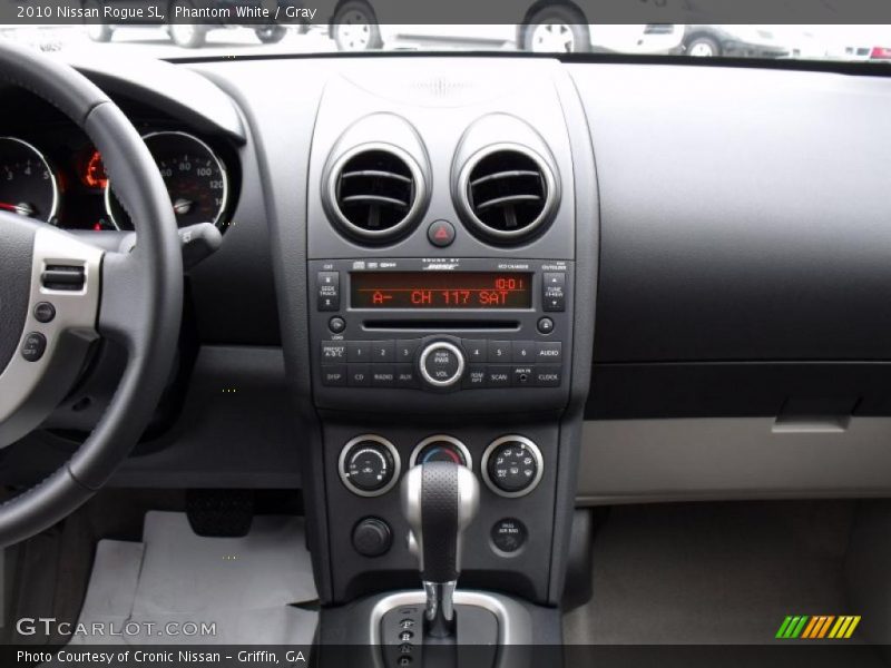 Phantom White / Gray 2010 Nissan Rogue SL