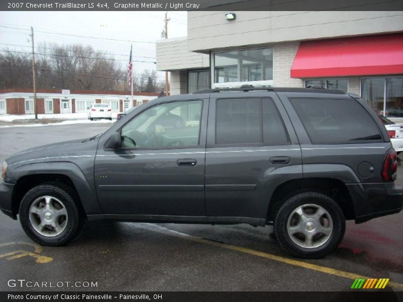 Graphite Metallic / Light Gray 2007 Chevrolet TrailBlazer LS 4x4