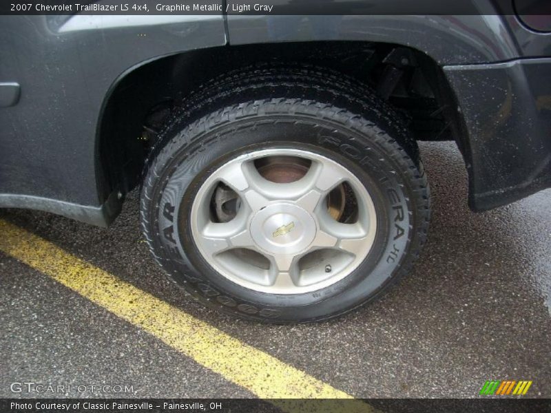 Graphite Metallic / Light Gray 2007 Chevrolet TrailBlazer LS 4x4