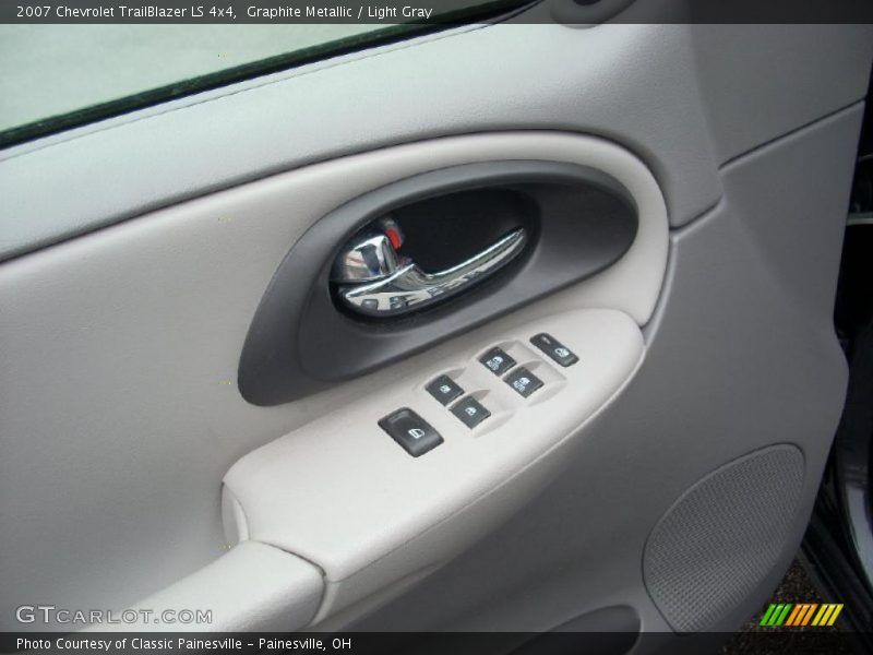 Graphite Metallic / Light Gray 2007 Chevrolet TrailBlazer LS 4x4