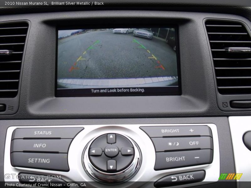 Brilliant Silver Metallic / Black 2010 Nissan Murano SL