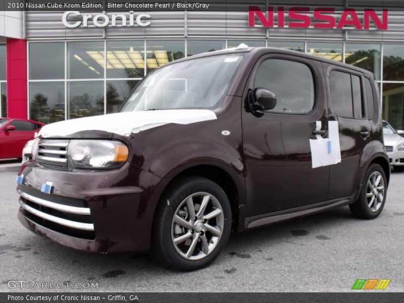 Bitter Chocolate Pearl / Black/Gray 2010 Nissan Cube Krom Edition