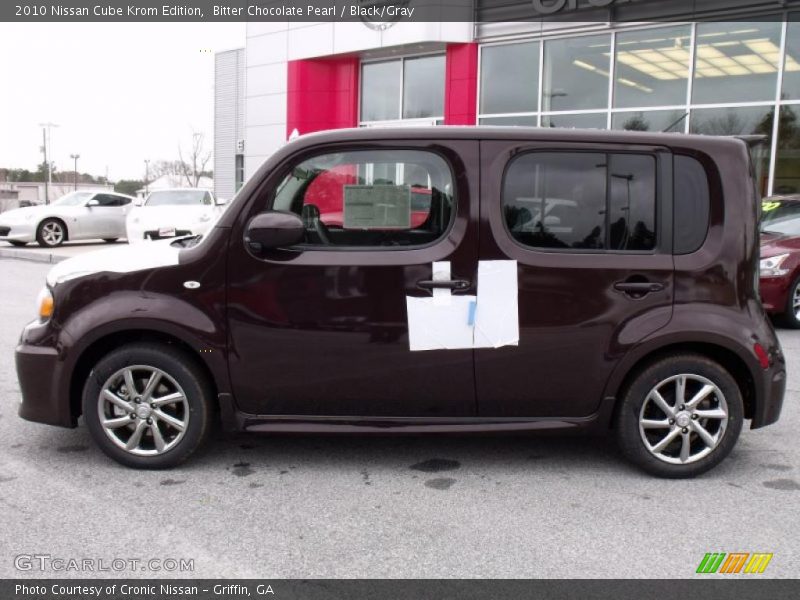 Bitter Chocolate Pearl / Black/Gray 2010 Nissan Cube Krom Edition