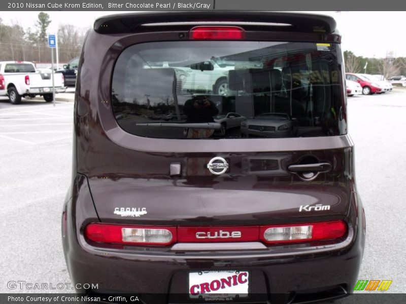 Bitter Chocolate Pearl / Black/Gray 2010 Nissan Cube Krom Edition