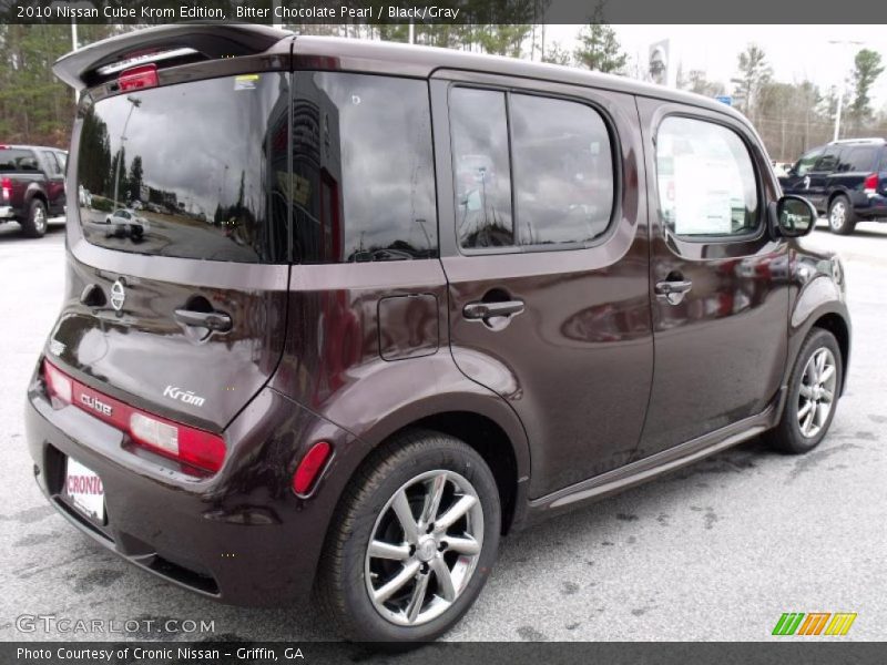 Bitter Chocolate Pearl / Black/Gray 2010 Nissan Cube Krom Edition