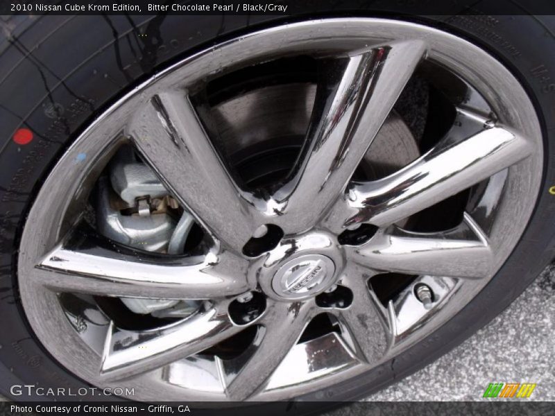 Bitter Chocolate Pearl / Black/Gray 2010 Nissan Cube Krom Edition