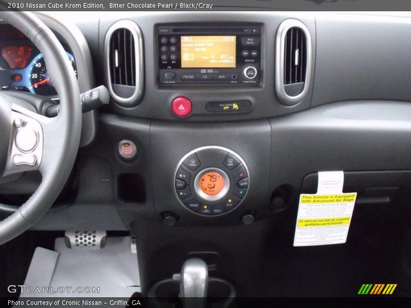 Bitter Chocolate Pearl / Black/Gray 2010 Nissan Cube Krom Edition