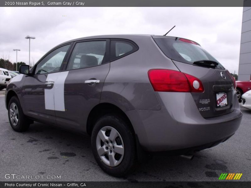 Gotham Gray / Gray 2010 Nissan Rogue S