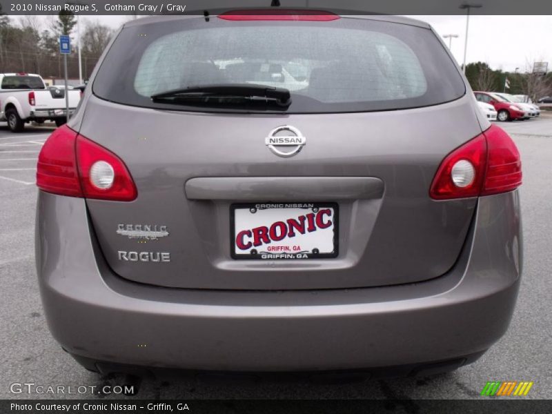 Gotham Gray / Gray 2010 Nissan Rogue S