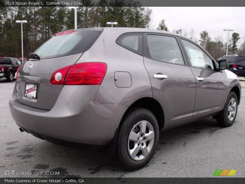 Gotham Gray / Gray 2010 Nissan Rogue S