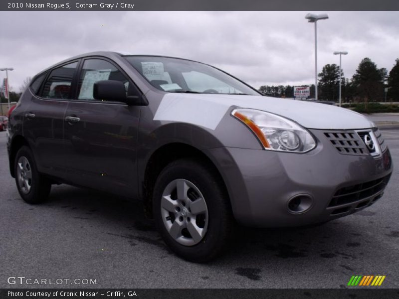 Gotham Gray / Gray 2010 Nissan Rogue S