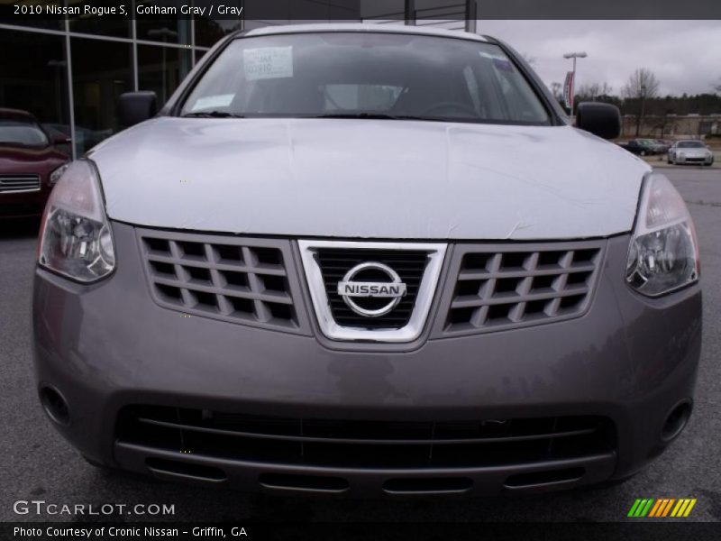 Gotham Gray / Gray 2010 Nissan Rogue S