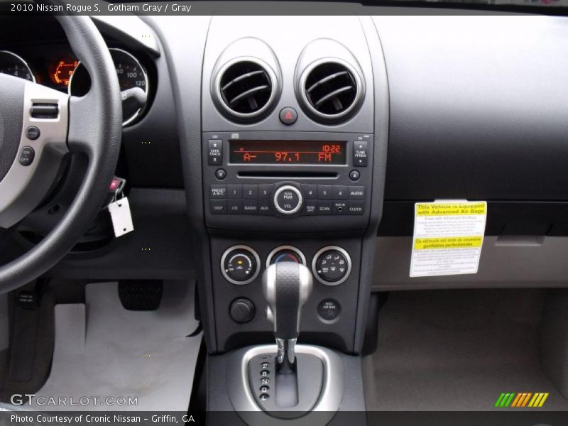 Gotham Gray / Gray 2010 Nissan Rogue S