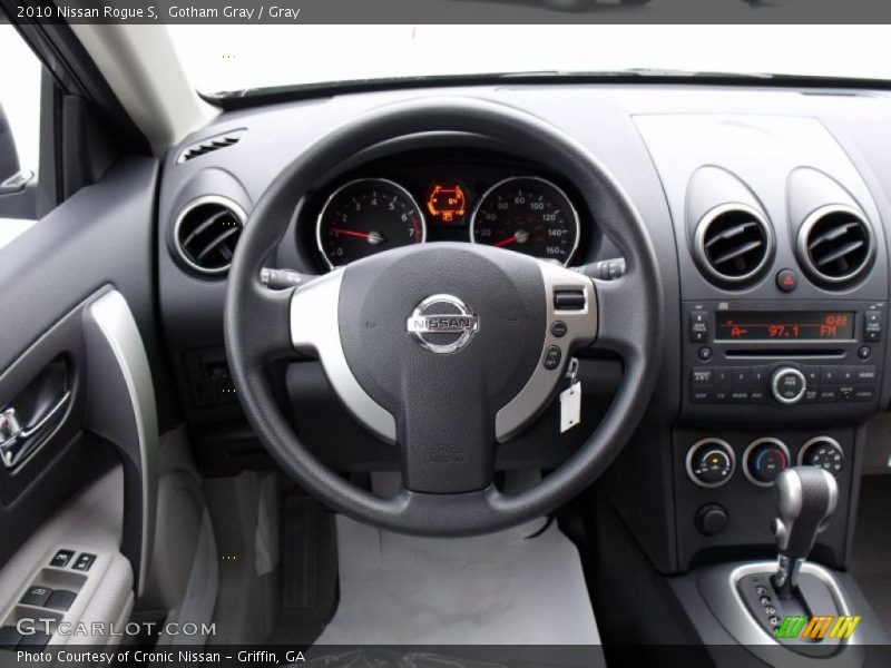 Gotham Gray / Gray 2010 Nissan Rogue S
