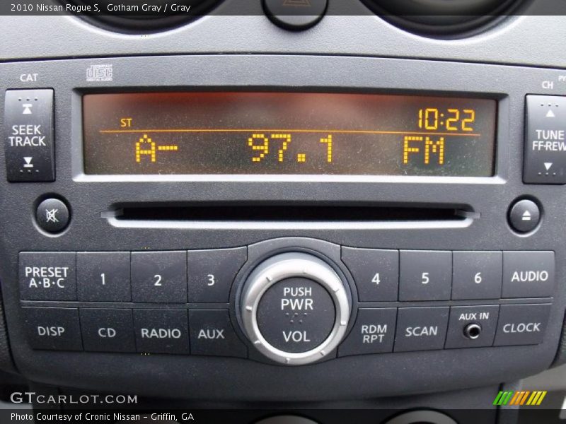 Gotham Gray / Gray 2010 Nissan Rogue S