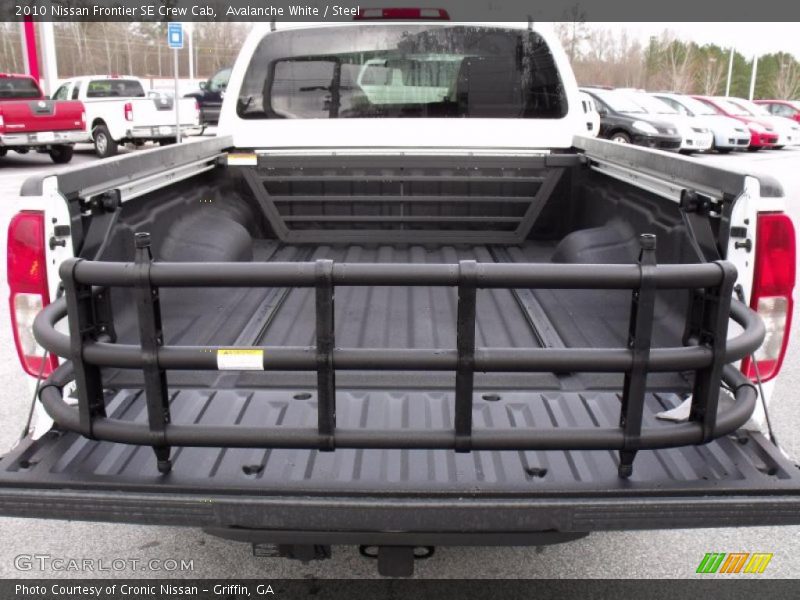 Avalanche White / Steel 2010 Nissan Frontier SE Crew Cab