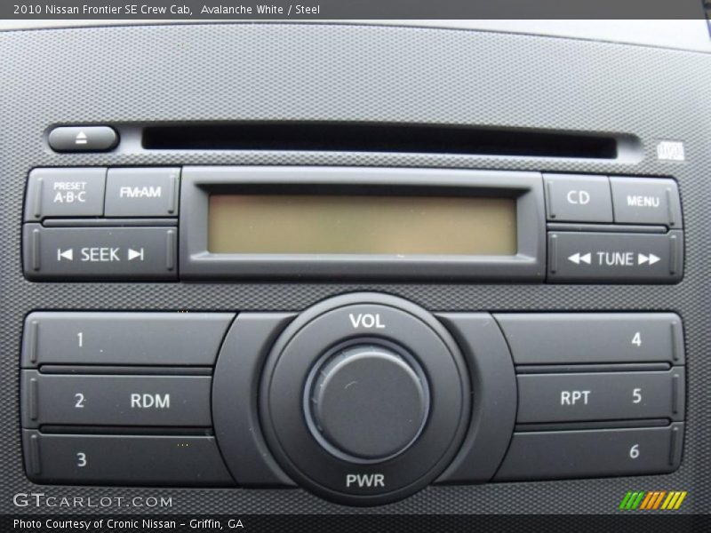 Avalanche White / Steel 2010 Nissan Frontier SE Crew Cab
