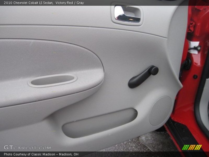 Victory Red / Gray 2010 Chevrolet Cobalt LS Sedan