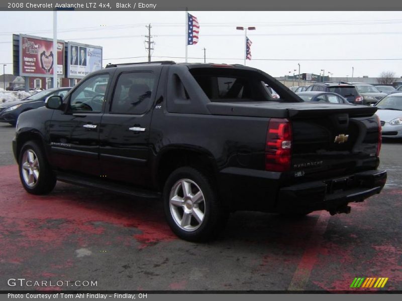 Black / Ebony 2008 Chevrolet Avalanche LTZ 4x4