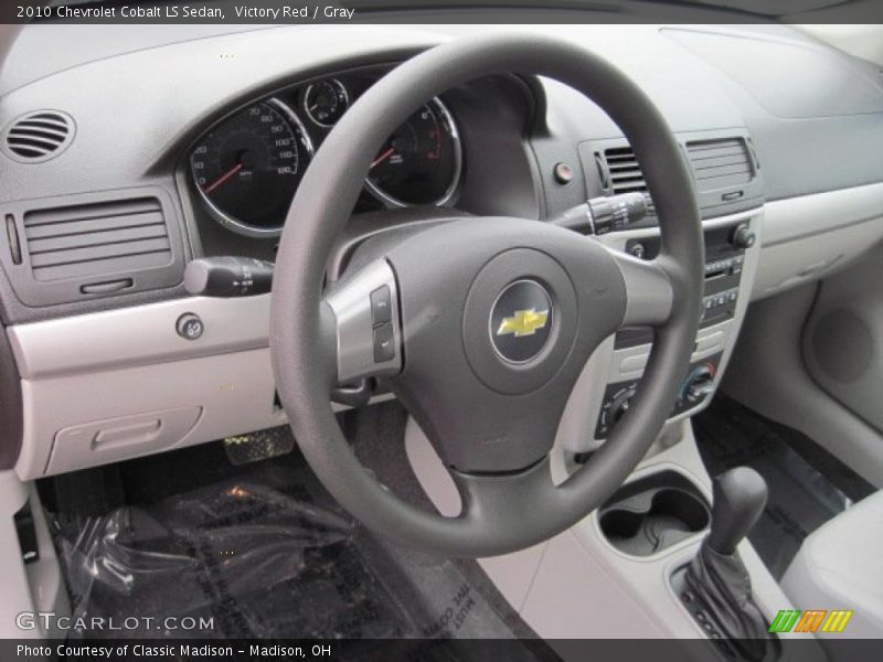Victory Red / Gray 2010 Chevrolet Cobalt LS Sedan