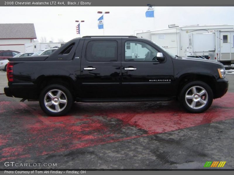 Black / Ebony 2008 Chevrolet Avalanche LTZ 4x4
