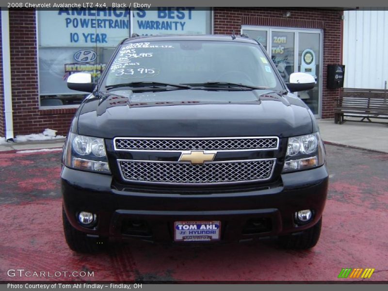 Black / Ebony 2008 Chevrolet Avalanche LTZ 4x4