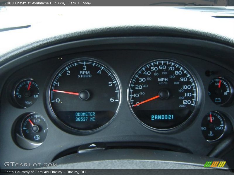 Black / Ebony 2008 Chevrolet Avalanche LTZ 4x4