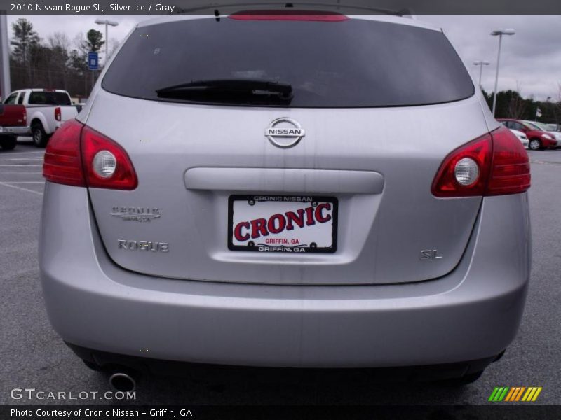 Silver Ice / Gray 2010 Nissan Rogue SL