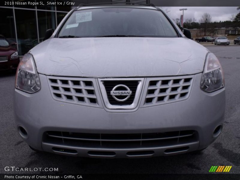 Silver Ice / Gray 2010 Nissan Rogue SL