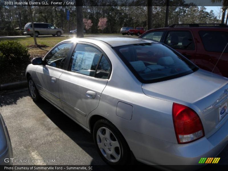 Pewter / Gray 2001 Hyundai Elantra GLS
