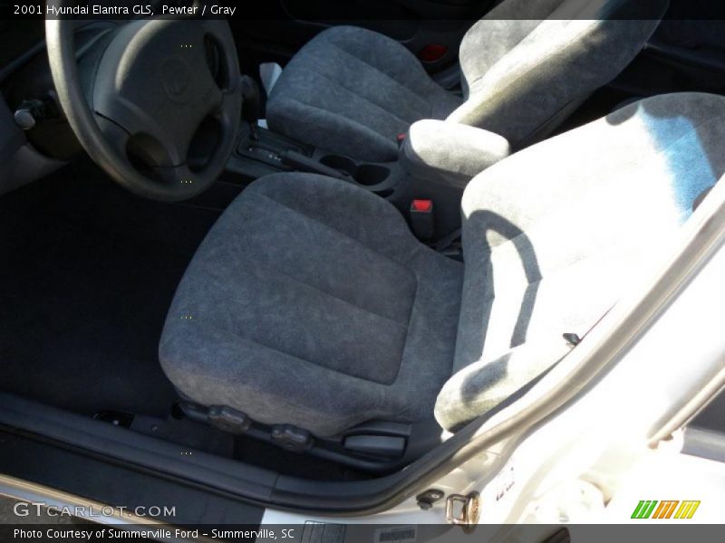 Pewter / Gray 2001 Hyundai Elantra GLS
