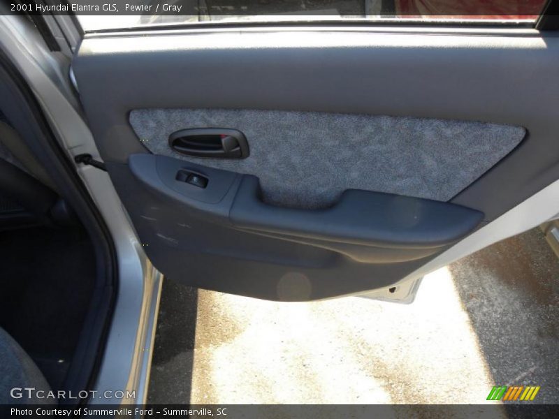 Pewter / Gray 2001 Hyundai Elantra GLS