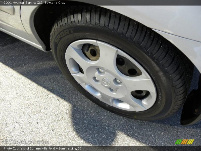 Pewter / Gray 2001 Hyundai Elantra GLS